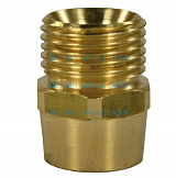 Переходник М22внеш - 1/4внут, 400bar, латунь